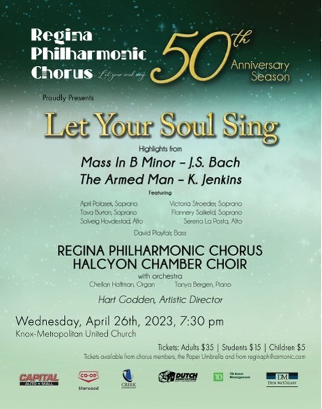 Let Your Soul Sing<br/><span style='font-size:x-large;'>Philharmonic Chorus<br/>featuring Halcyon Chamber Choir</span>